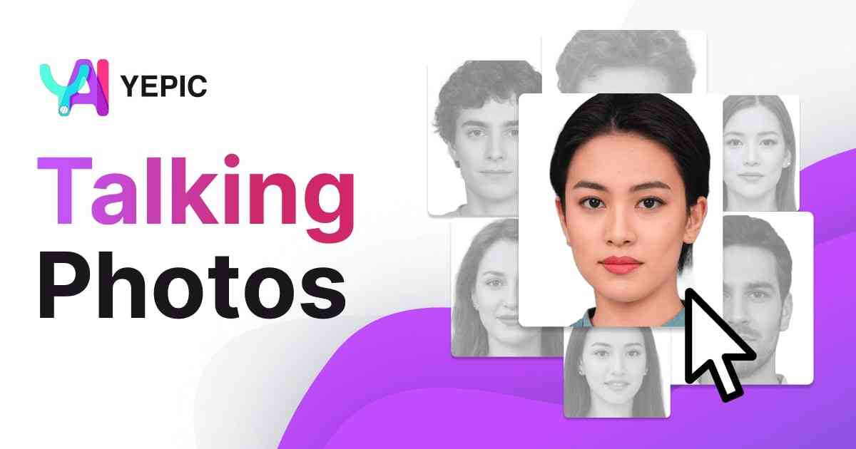 yepic ai talking photos generator