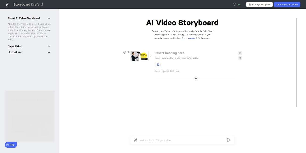 elai io ai text to video