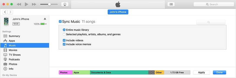 conectar el iphone a itunes