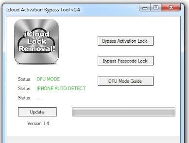 outil de contournement du verrou d'activation icloud
