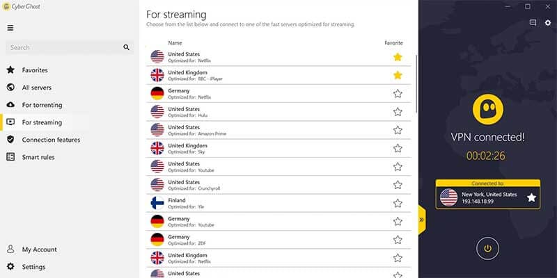cyberghost vpn
