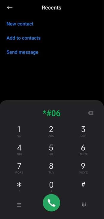 Marca el ejemplo de código de Android.