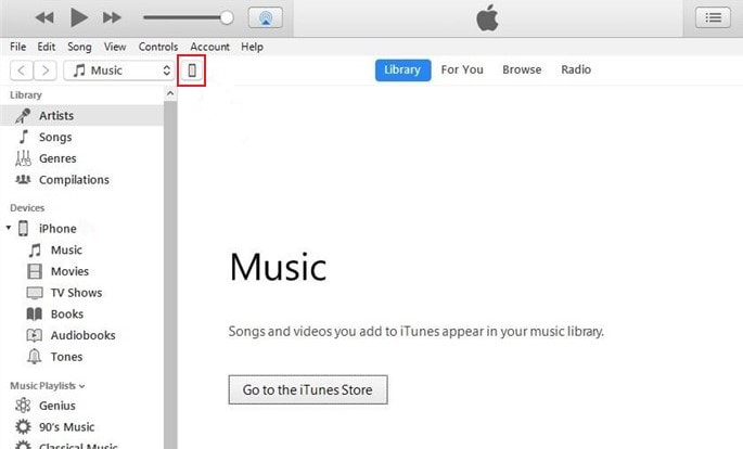 Dispositivo iTunes