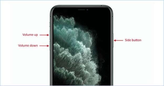 fuerza el reinicio de tu iphone 16. 