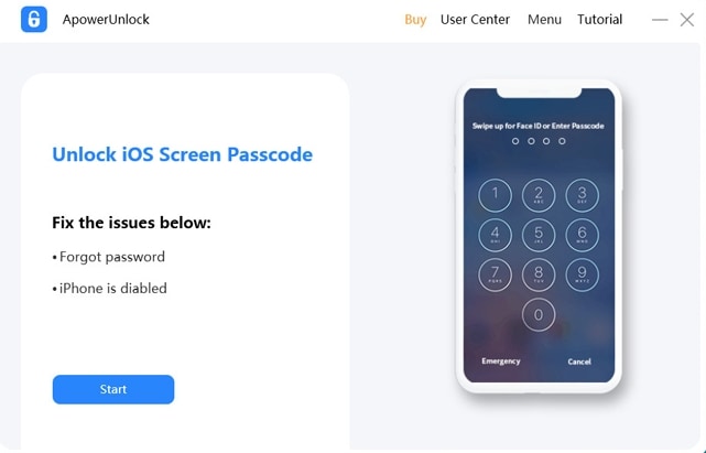 apowerunlock software for ipad