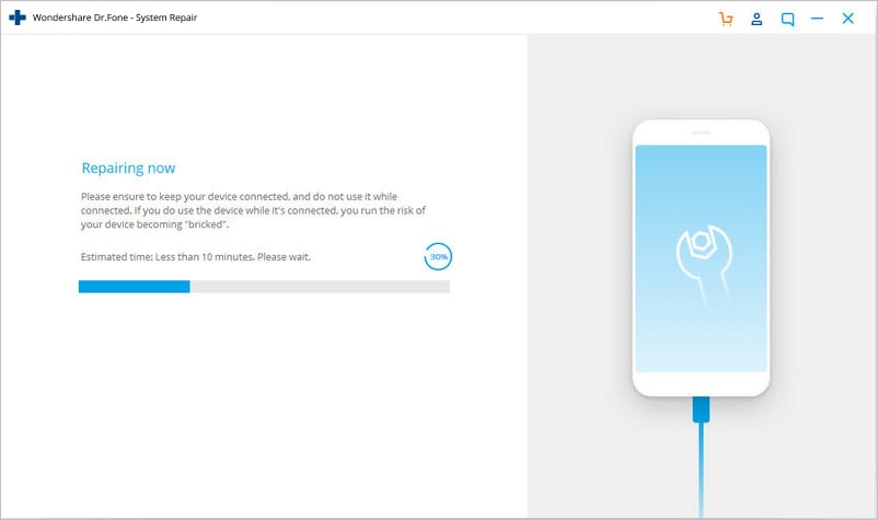 Reparación de android completada