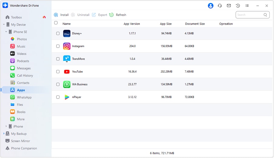 open idevice applications