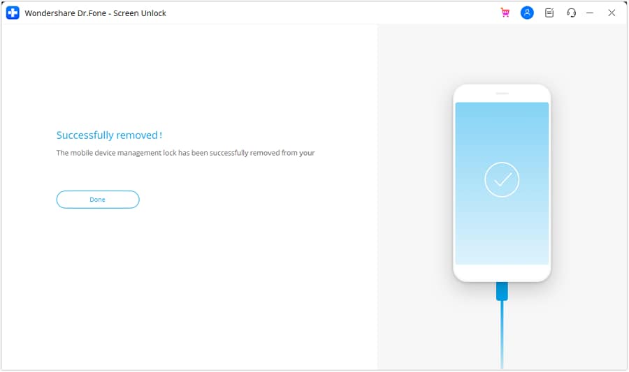 uploack phone process successfully complete