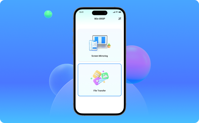 dr.fone air mobile choose file transfer