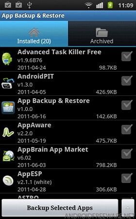 aplicaciones para restaurar respaldos en Android