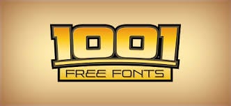 1001 free fonts