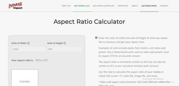 5 datos sobre la calculadora de relación 16x9 que no conocías+