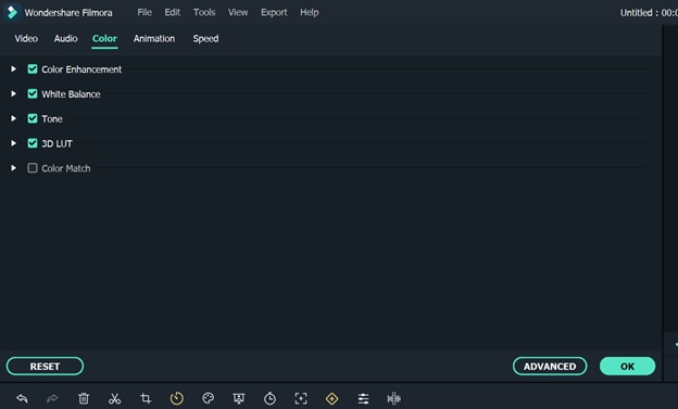 aclarar el video en windows 10 - con Filmora