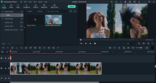 añadir video a la línea de tiempo