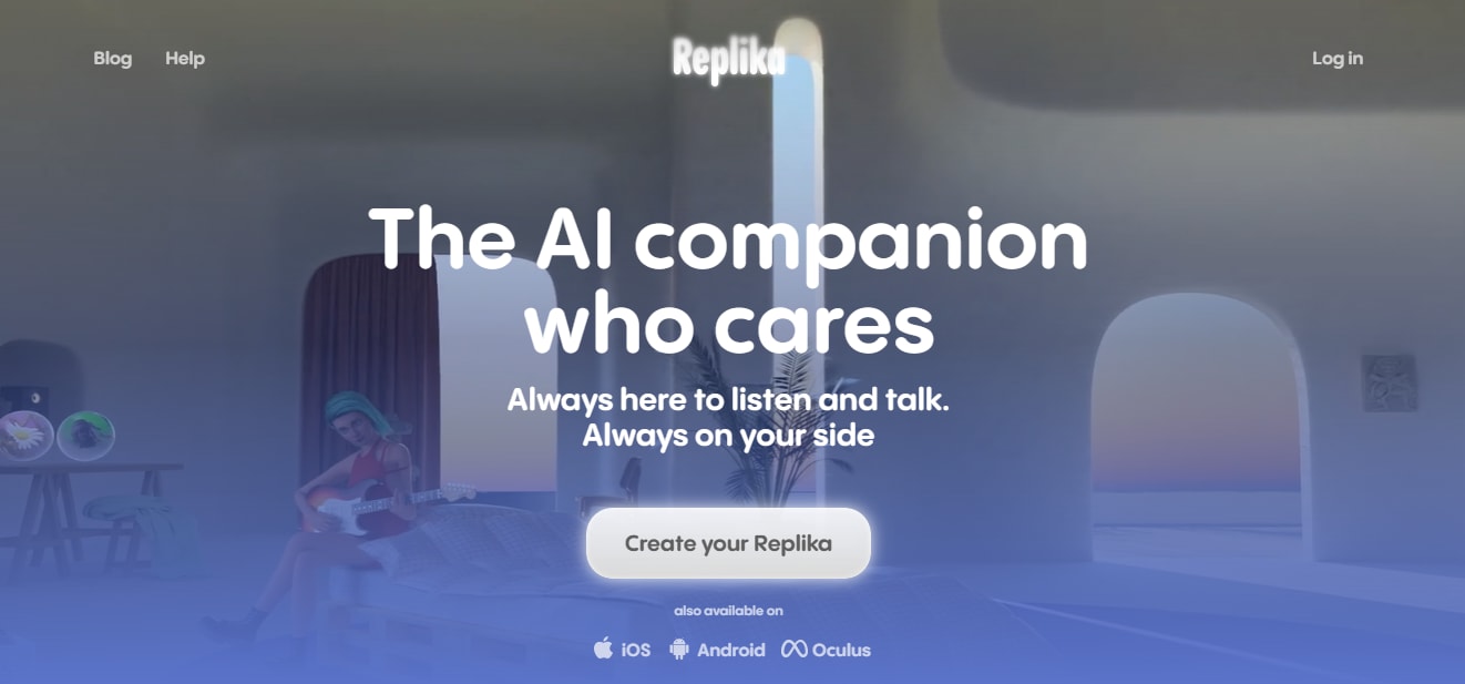 sitio web oficial de replika