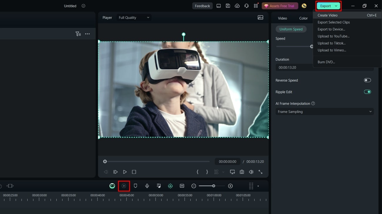 finalizar y exportar video