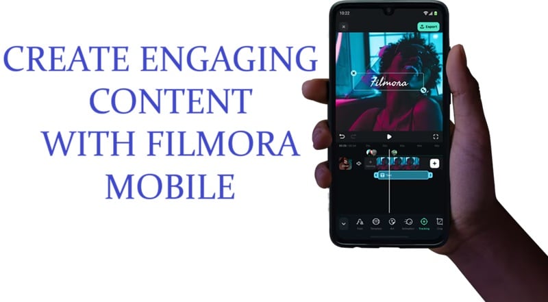 use filmora mobile to edit video