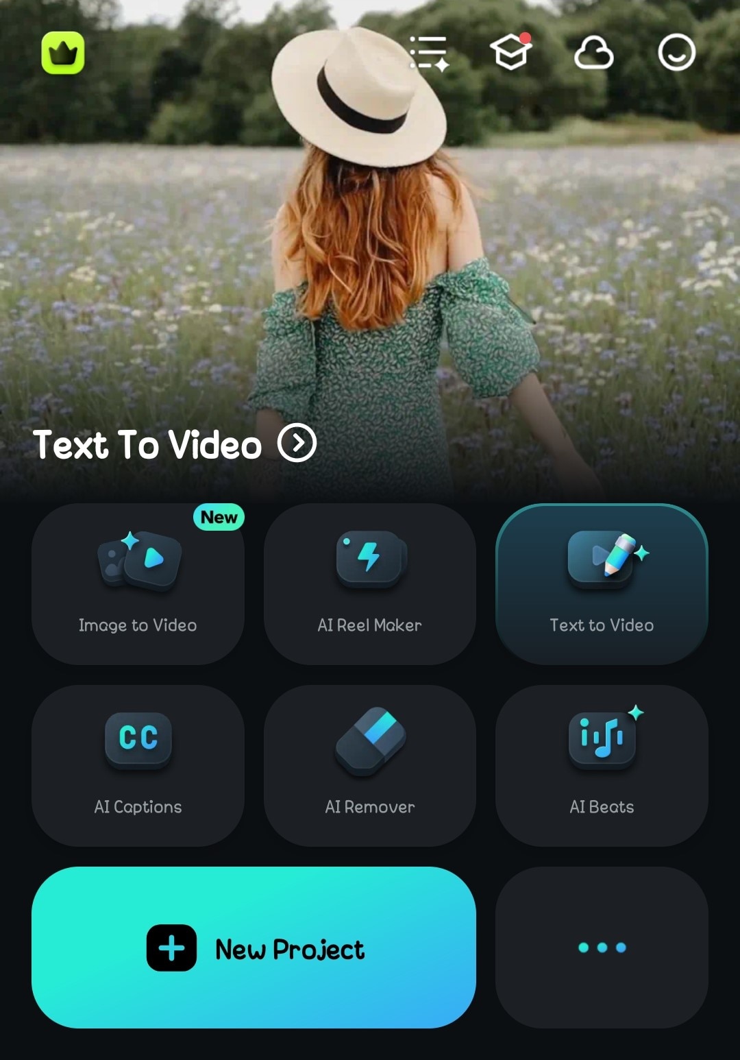 open new project