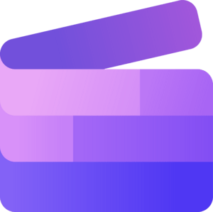 Logotipo del editor de vídeo en línea Clipchamp