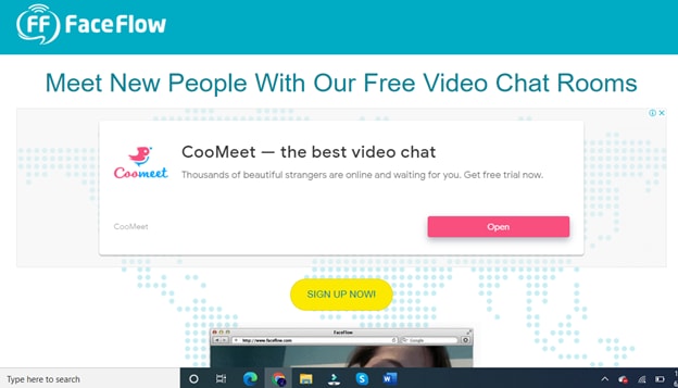 faceflow - Chat con extraños en línea