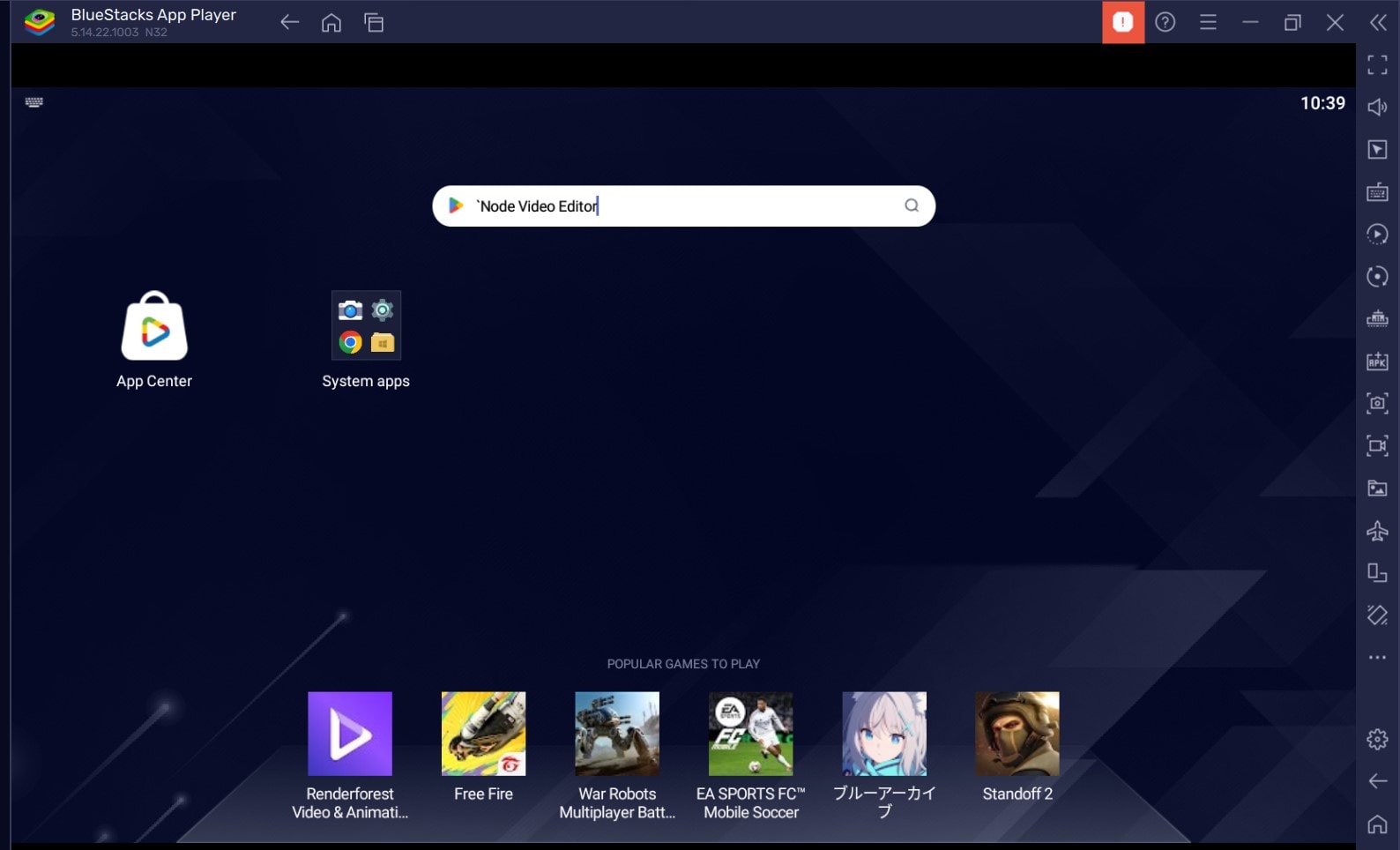 Editor de vídeo Node Video Pro
