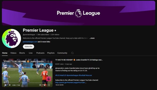 destacados liga premier canal oficial youtube