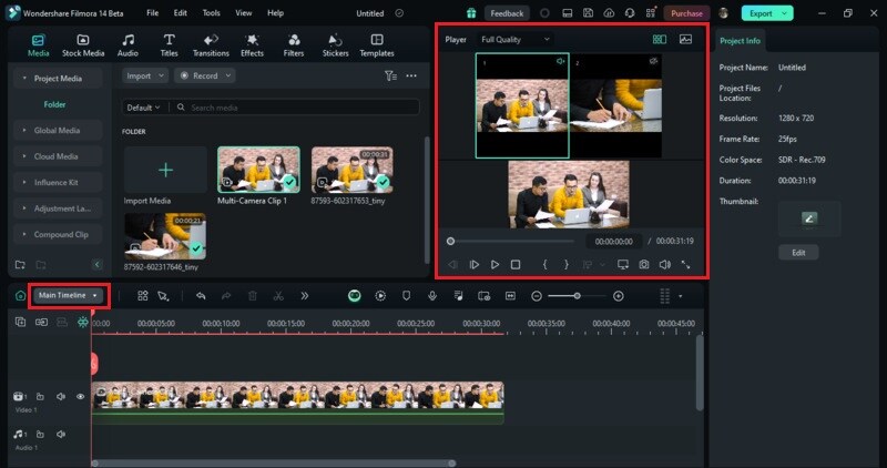 edita tus videos multicámara