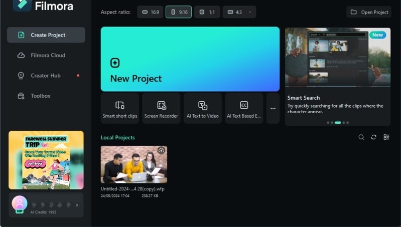 cómo editar video educativo con filmora