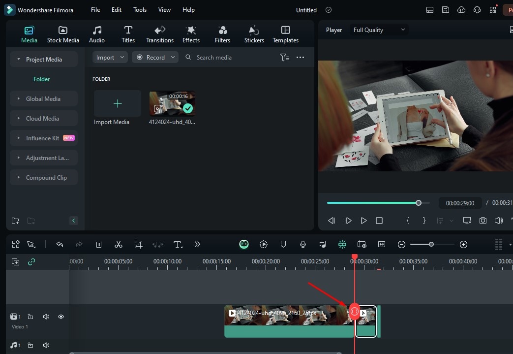 dividir el video