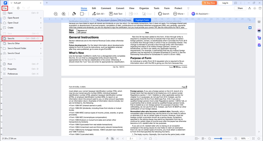 speichern ablehnen zu unterschreiben pdf