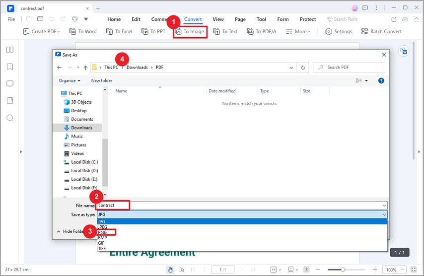 convert pdf to png