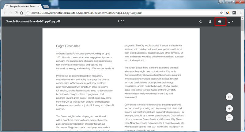 open pdf protegido en google chrome