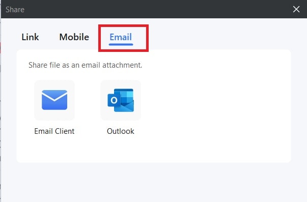Versand des Redline Vertrags per E-Mail