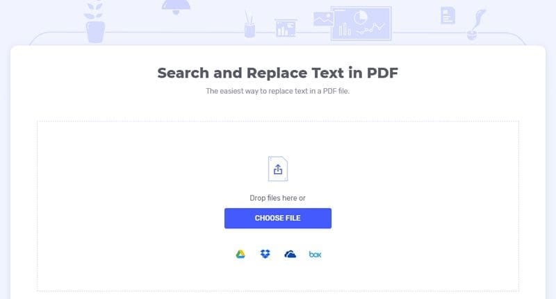 replace text in pdf online