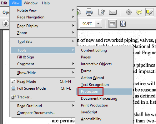 mot de passe protéger adobe pdf