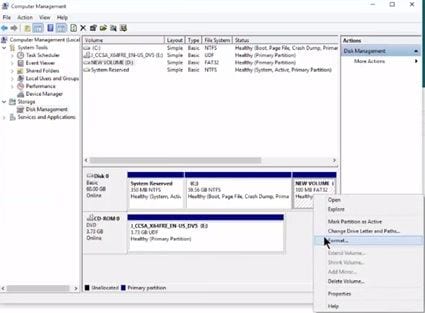 formater le lecteur en ntfs image 2