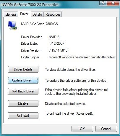 update driver
