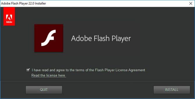 installer le plug in adobe flash