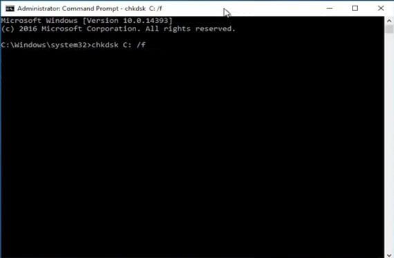 mode-sans-échec-cmd-chkdsk