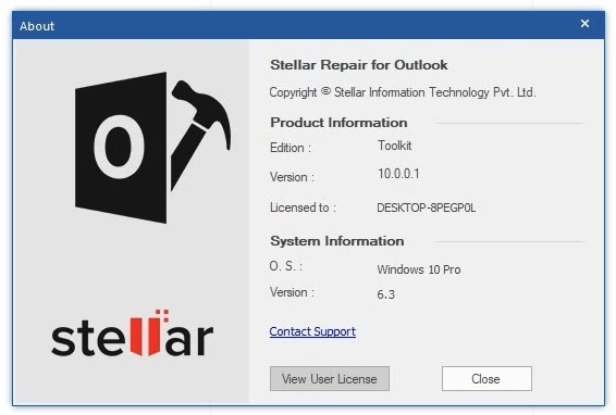  Stellar Outlook Repair Tool 