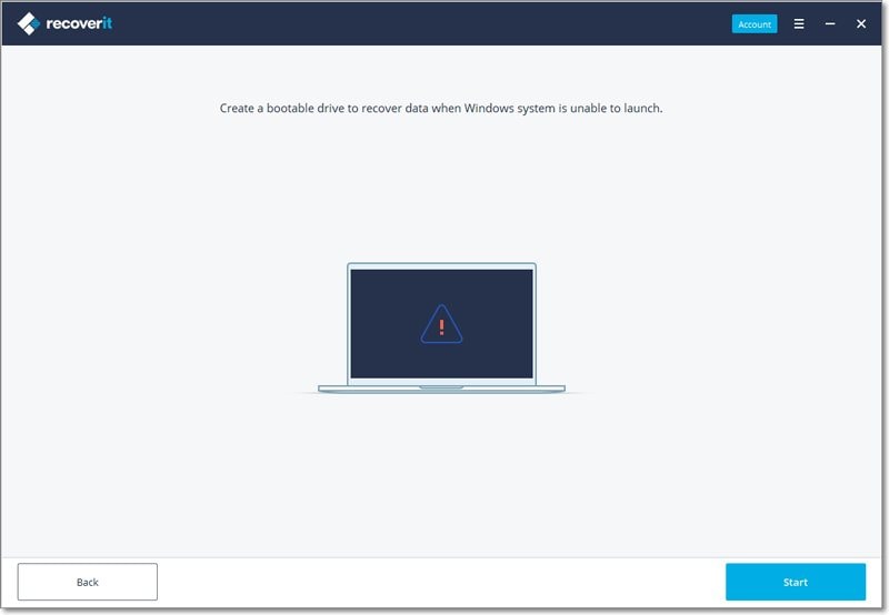 Create a bootable drive