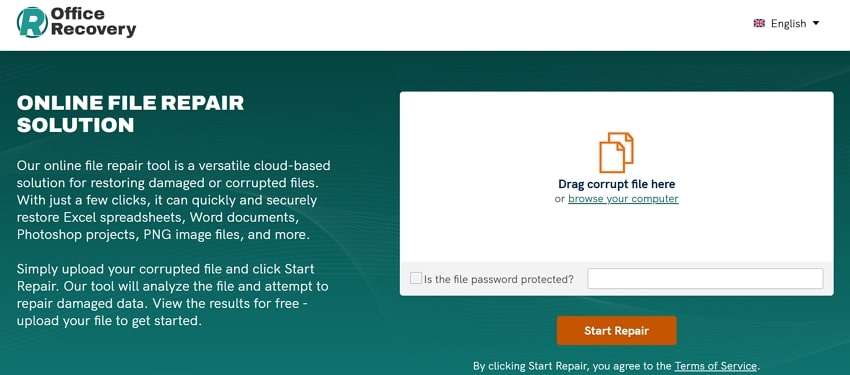 office recovery virus file repair online