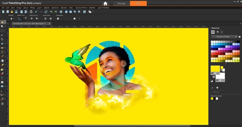 colar paintshop pro 2022