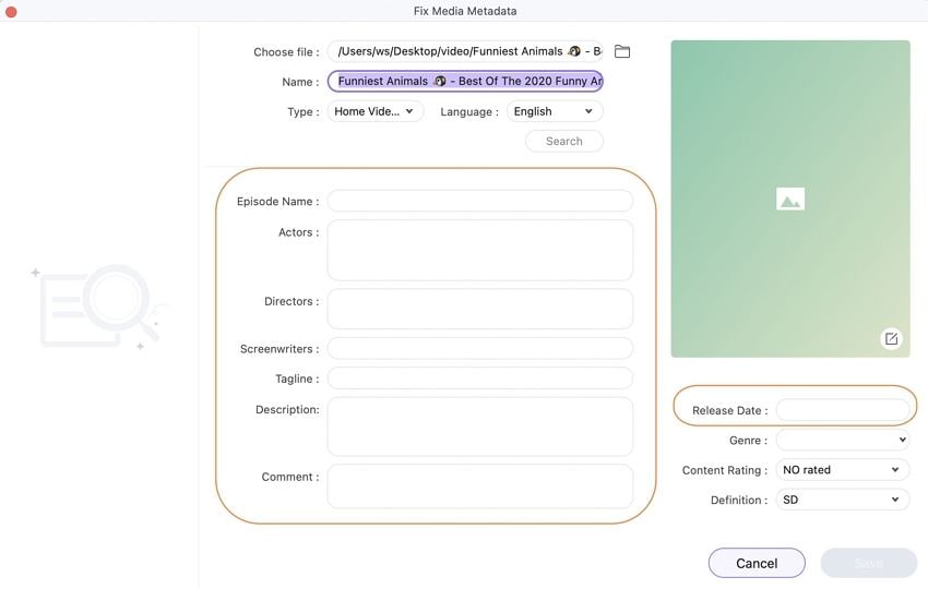 edit metadata on music tag editor mac