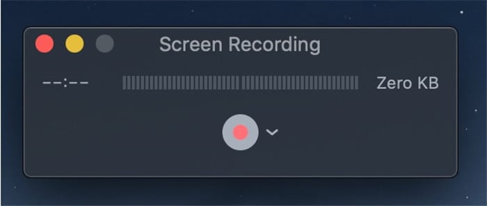 stop the recoder